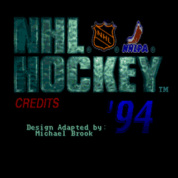 NHL '94 (U) Title Screen